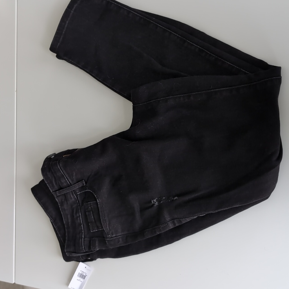 Distressed jeans
